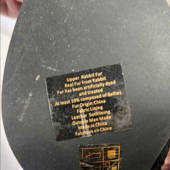 Jeffrey Campbell Maze Genuine Rabbit Fur Knee High Boot - Picture 5 of 5